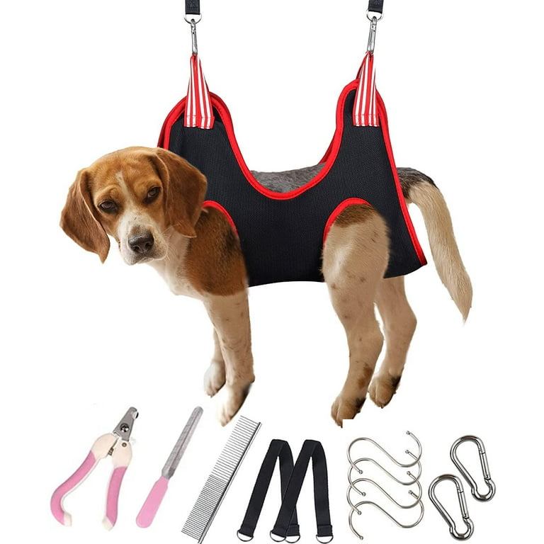 Dog harness for cutting nails hot sale