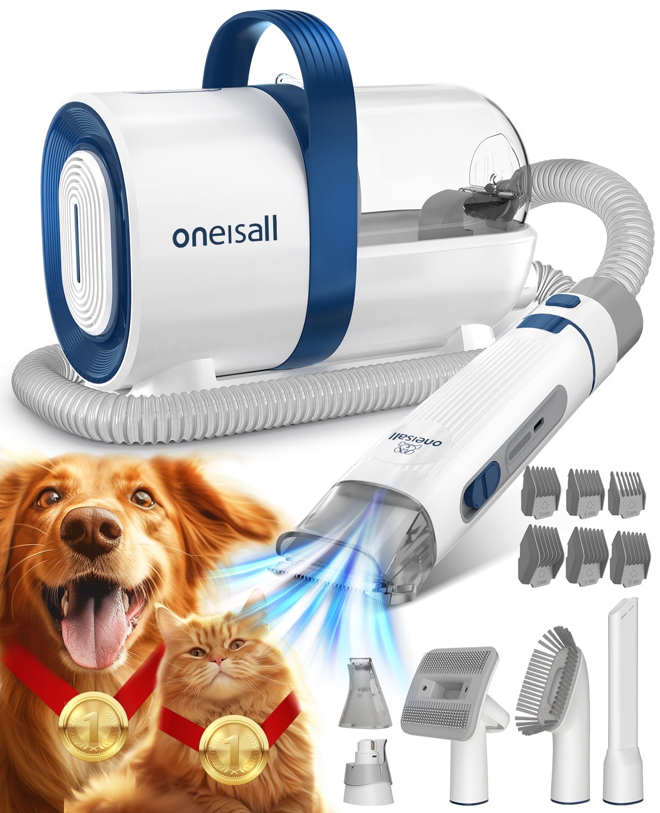Neakasa P1 Pro Pet Grooming & Vacuum Kit: Low Noise Dog Neakasa P1 Pro Pet Grooming & Vacuum Kit: Low Noise Dog