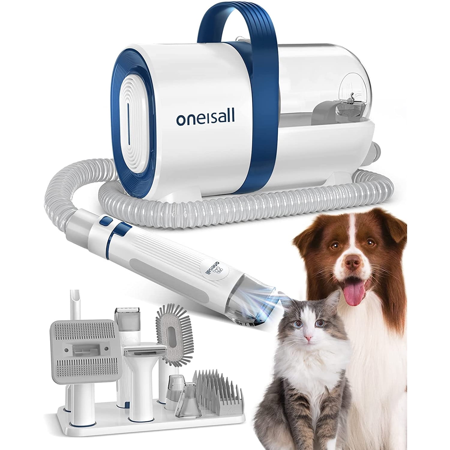 Neakasa P2 Pro Dog Grooming Kit, 10.5KPa Pet Grooming Vacuum Suction, 5 Pet  Grooming Tools with Storage Dock, 2L Easy-Empty Dustbin for Dogs/Cats/Other  Animals 