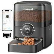 Oneisall PF06 Wireless Automatic Cat Feeder, 12 Cups/3L WiFi Timed Cat Feeder, 100 Day Extended Runtime Pet Feeder, Automatic Cat Food Dispenser for Large Kibbl