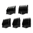 thumbnail image 1 of Oneisall RK-034 Dog Grooming Clippers Replacement 6 Guide Guards, 3 mm/6 mm/9 mm/12 mm/18 mm/24 mm - Black, 1 of 6