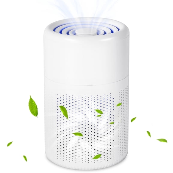 WANALIT H13 True HEPA Air Purifier for Home - Ultra-Quiet Operation, Effective Against Pet Hair, Odors, Dust, Pollen - Ideal for Bedroom, Office, Living Room, White