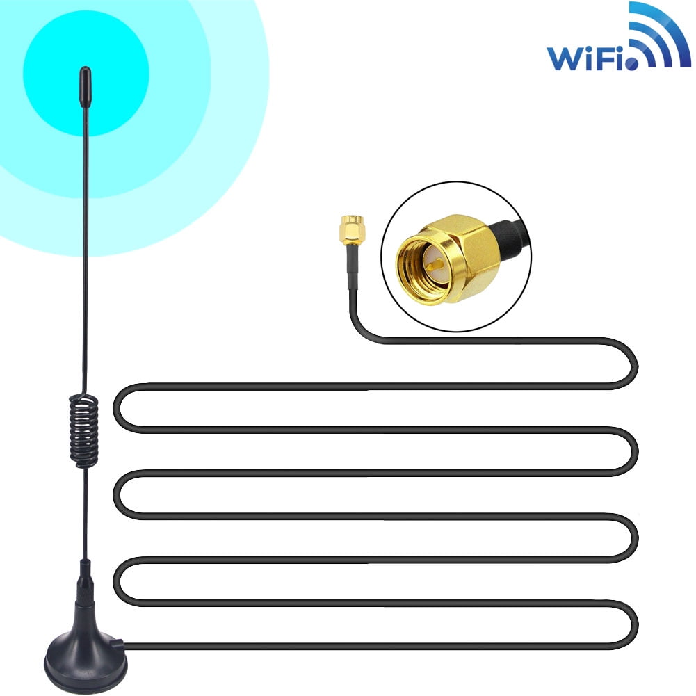 Onelinkmore 1090mhz Amateur Dual Band Magnet Antenna With Magnetic Base 3dbi Rg174 3m Sma Male