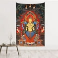 thumbnail image 1 of Oneluffy Buddhist Tapestry Buddha Wall Art Wall Hanging Zen Tapestries Hippie Psychedelic Abstract for Bedroom Living Room Meditation Home Decor, 1 of 1