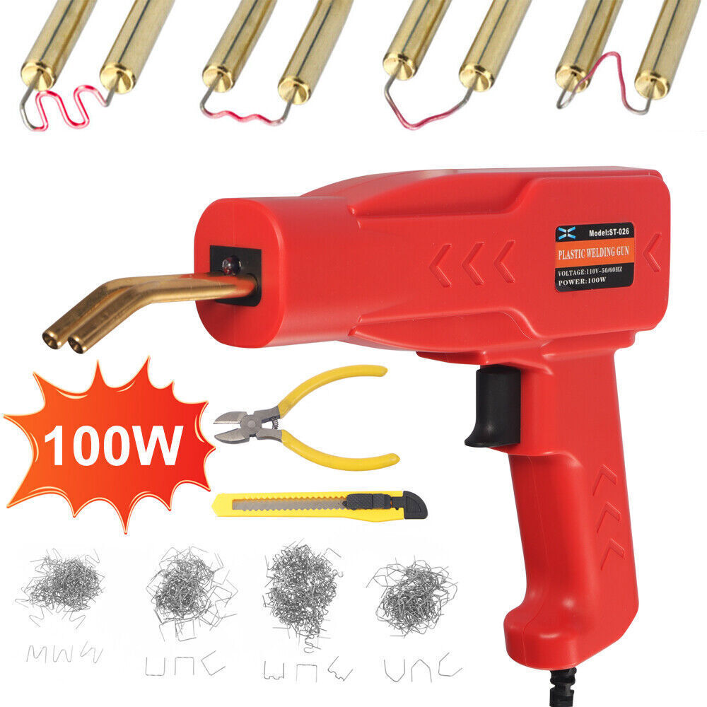 Onemayship 100W Plastic Welding Gun Car Bumper Repair Soldering Tool