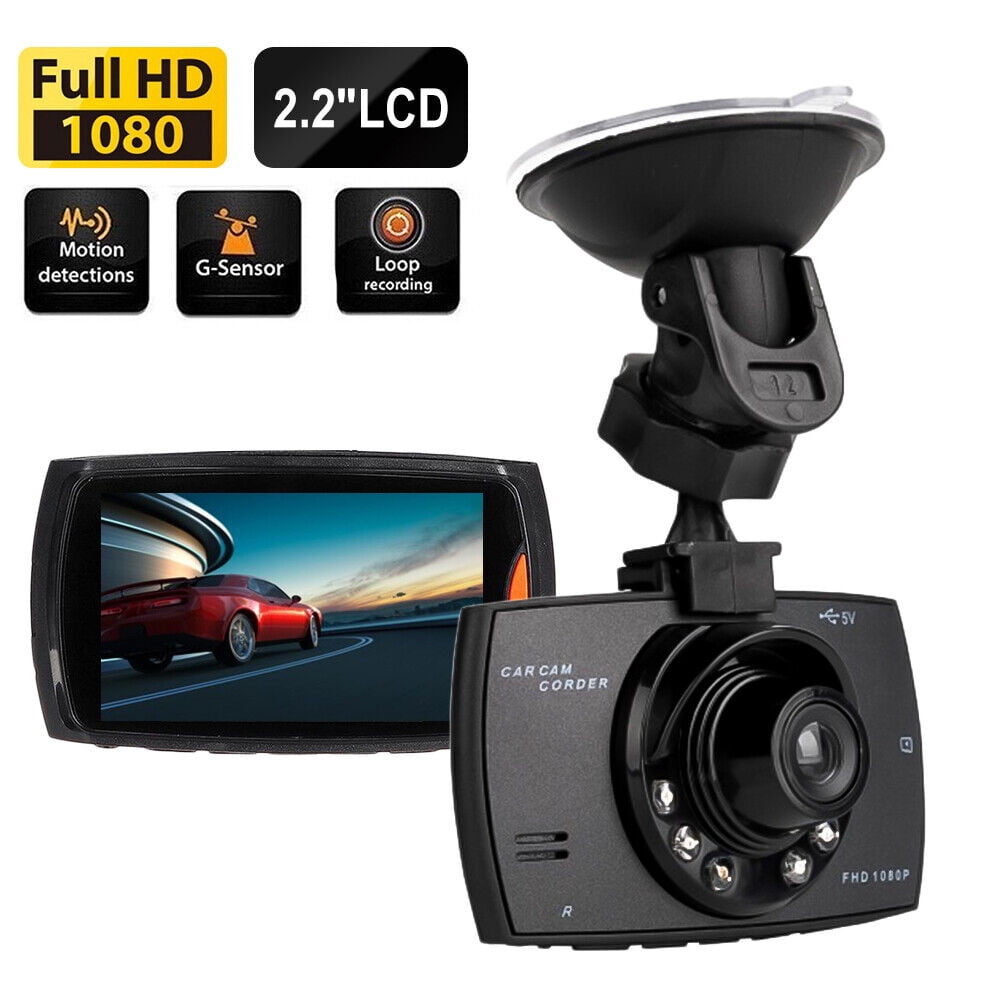 Onemayship 3'' Vehicle Dash Cam 1080P Full HD Car DVR Dashboard Camera  Video Recorder with G-Sensor Night Vision Loop Recording（Black）