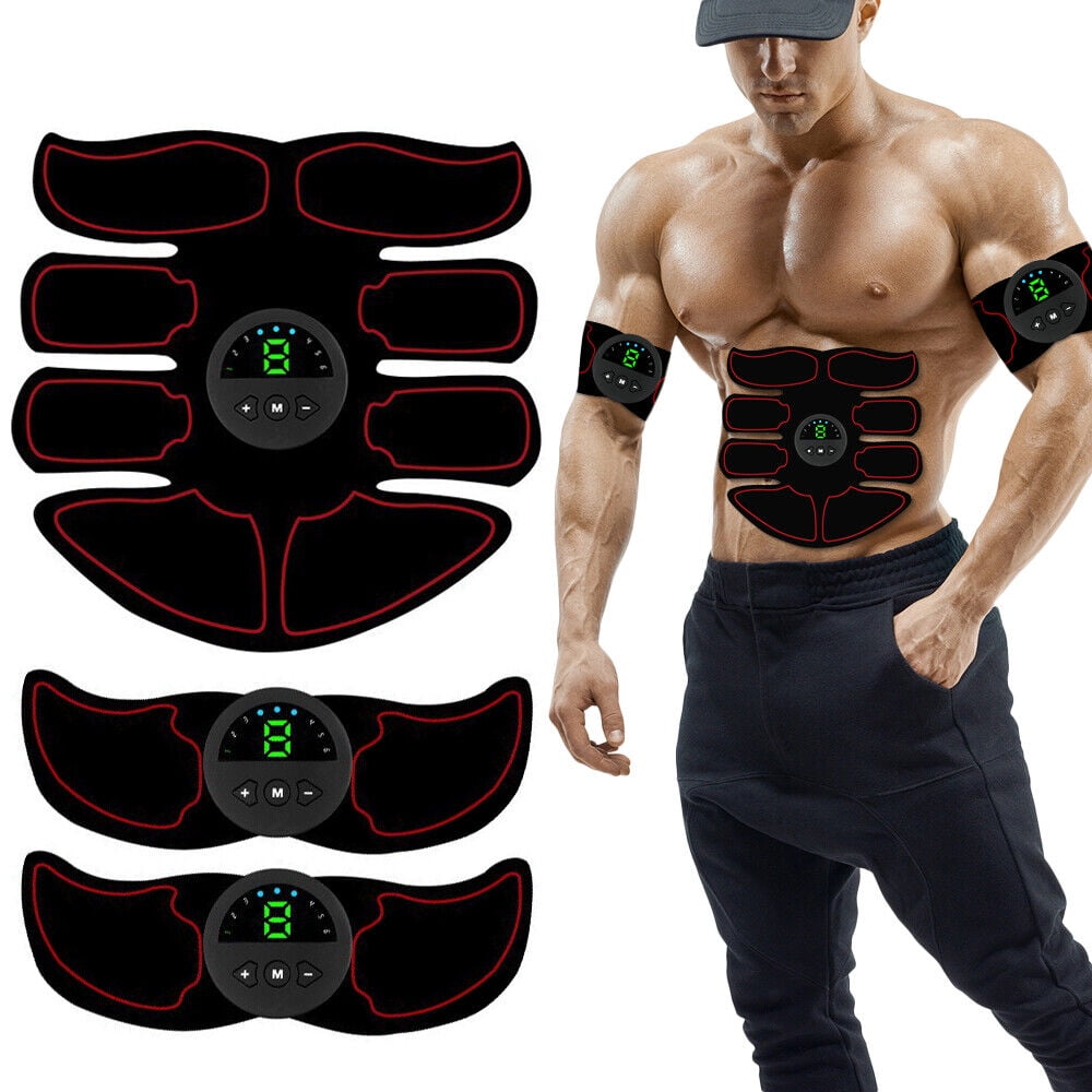 Onemayship Abdominal Muscle Toning Trainer ABS Stimulator Toner Exercise Workout Outdoor