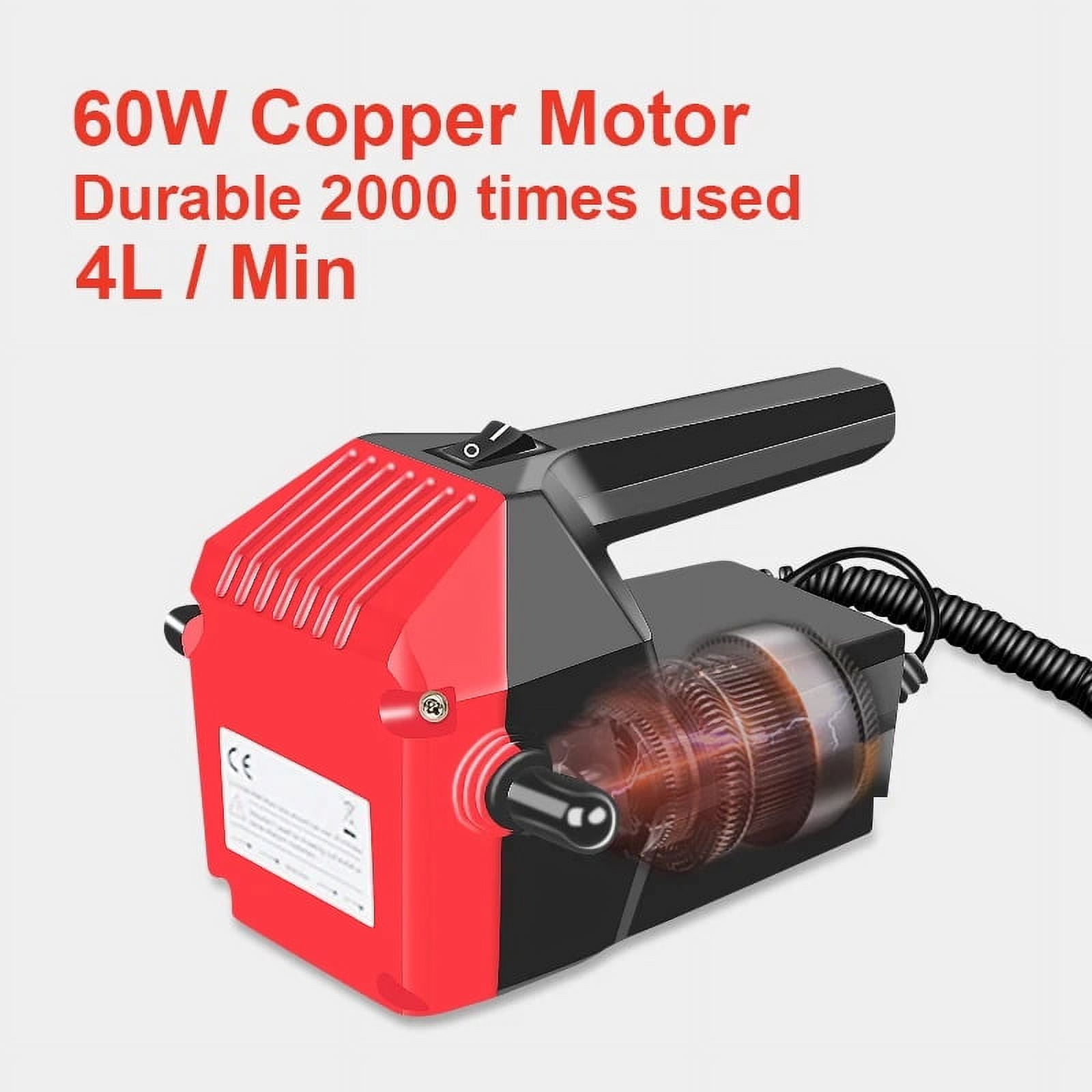 Onemayship Electric Oil Transfer Pump DC12V/24V 60W Fast Fluid Extractor Oil Well Pump