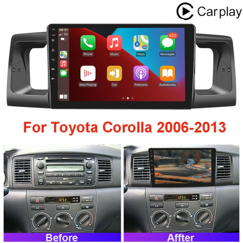 Onemayship For Toyota Corolla 2006-2013 32GB Android 11 Car Stereo Radio Carplay GPS Navi