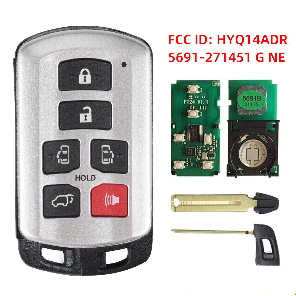 Onemayship Replacement for 201120 Toyota Sienna Keyless Remote Smart