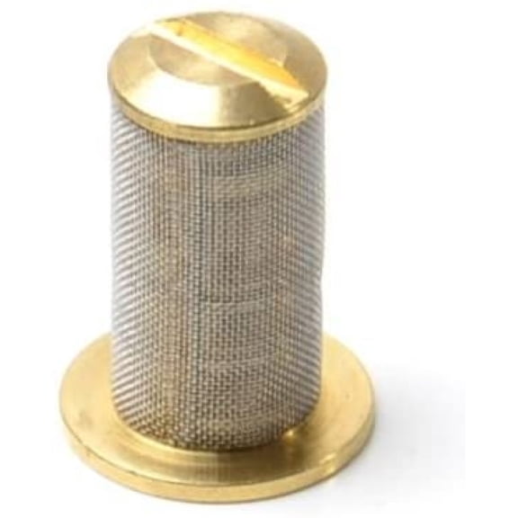 "Onenbary 5053-100-SS Strainer - Brass Body, Stainless Steel Mesh Screen (Pack of 24)"