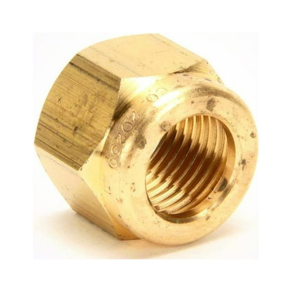 Onenbary CP20230 Extra Long Threaded Nozzle Cap for Ceramic Nozzles - Brass (Pack of 12)