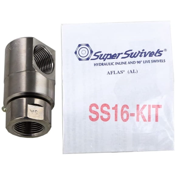 "Onenbary Super Swivel Heavy-Duty Hose Reel Swivel 1-Inch NPT with Repair Kit (Bundle, 2 Items)"