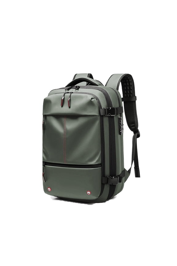 Onepackusa Backpack, Compression Travel Backpack, Multi-Layer Storage, Waterproof Design, Wet & Dry Separation And Anti-Theft Combination Lock, Large Capacity Backpack For Business Trips