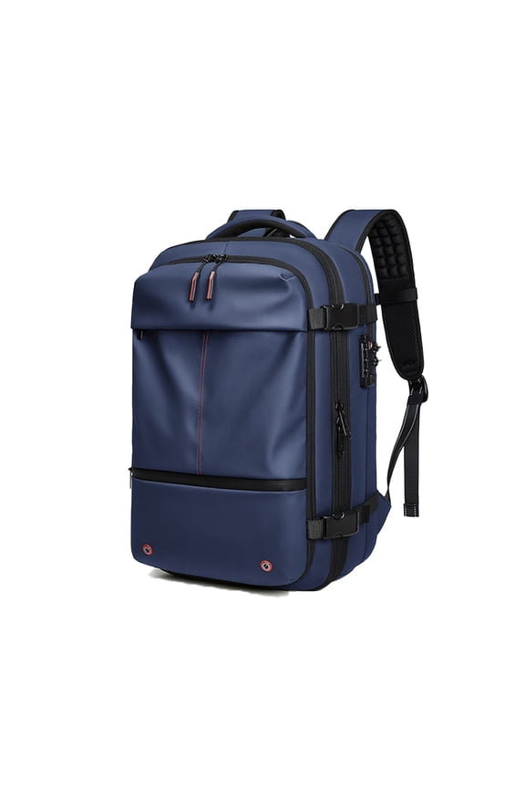 Onepackusa Backpack, Compression Travel Backpack, Multi-Layer Storage, Waterproof Design, Wet & Dry Separation And Anti-Theft Combination Lock, Large Capacity Backpack For Business Trips