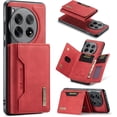 thumbnail image 1 of for Oneplus 1+ Nord N20 5G Phone Case, Strong Magnetic Detachable Card Holder, Full Protection Business Back Cover, Shell with Soft Lining, Coin Purse with Stand Function, 1 of 8