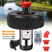 Burnvale Pond Fountain Aerator for Large Pond, 1HP 15000 GPH, 110V with Timer, 1 Pack