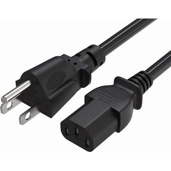 Onerbl 10FT Long AC PowerCord Compatible with Kustom PA KPC15P KPS-PM100T PA112S Powered Monitor Speaker Sub