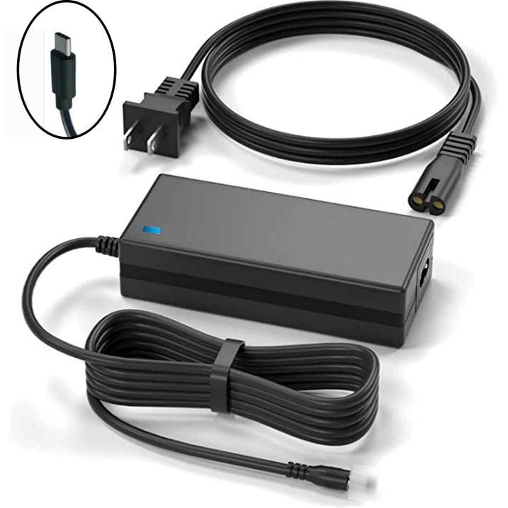 Onerbl 12V USB-C AC/DC Adapter Replacement for ITAMRYO R14 VIGSENUP V14 RIANIFEL F14 Intel N5095 8GB RAM 128GB SSD 14" Laptop PC 12VDC 12.0 Volts USB Type-C Power Supply Cord Charger Cable PSU