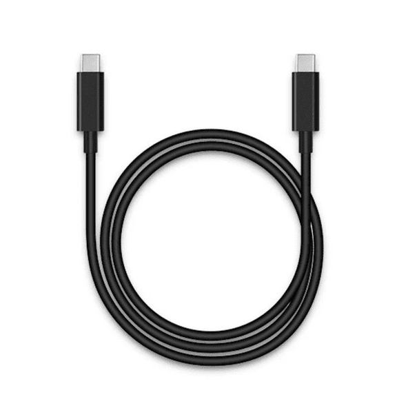 Onerbl 2 Charger Cables Compatible with ZenScreen Go MB16AP - DirectSync PD Cable (5ft/1.5m) - USB-C to USB-C (100W), Type C Charge and Fast Sync Cable- Jet Black
