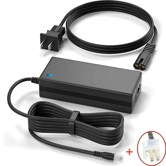 Onerbl 2-Pole 29V AC/DC Adapter Compatible with ErGear EGESD5B 47.2 X 23.6 48 x 24 Inches Height Adjustable Electric Standing Sit Stand up Home Office Desk Black Power Supply Cord Charger