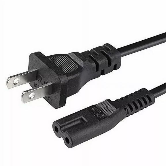 Onerbl 2 Prong Figure 8 AC IN Power Cord Compatible with NEC Projector VT37 VT47 VT48 VT49 VT58 VT580