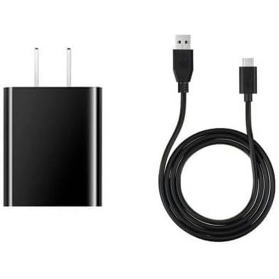 Onerbl 5V AC/DC Adapter + Micro USB Charging Cable Compatible with VOYOR BR410 Blackhead Remover Electric Face Vacuum Pore Cleaner Acne 5V 5VDC DC5V Power Supply Cord PS Wall Home Battery Mains PSU
