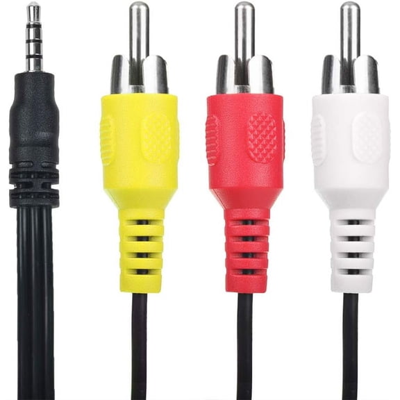 Onerbl A/V Audio Video Cable Compatible with JVC Everio GZ-MG175 GZ-MG155 GZ-MG153 U/S/AU/BU/S Cord Cable