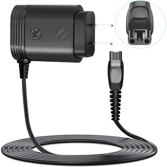 Onerbl Adapter Compatible with Philips PowerTouch Plus AT610 AT620 AT630 AT860 Dual Precision Rechargeable Shaver Charger Adapter