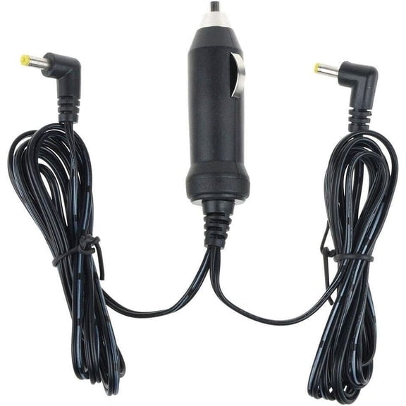 Onerbl Car DC Adapter Compatible with RCA DRC79982 DRC62705E24G DRC62705 DRC6389T DRC97873i DRC-69702 DRC62708 KD-629 DRC79108 DPDM90R RTV86073 T227 BRC3073 Dual Screen DVD Player 9V - 12V Auto Power