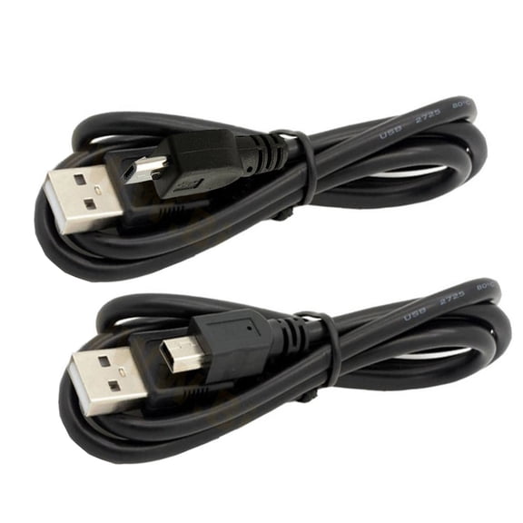 Onerbl Micro USB & Mini USB 2.0 Data Sync Cord Cable Compatible with DR-40 DP-006 DP-008 DP-008EX DR-05 DR-07 mkII Mk2 DR-60D Handheld Digital Audio Recorder DP-004C GB-10 MP-VT1 MPVT1 MP3