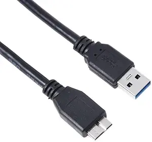 Cavo Dati Micro USB 1m CELLONIC per RugGear RG740/RG655 | 1A Nero