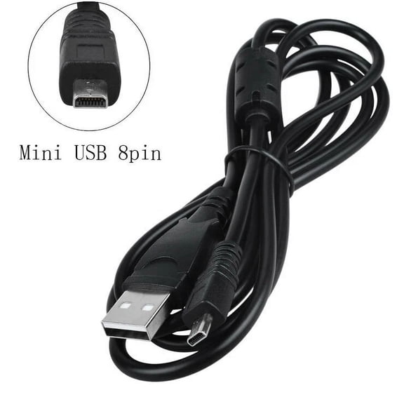 Onerbl USB Data/Charging Cable Compatible with Panasonic Lumix DMC-ZS8 DMC-FZ70 FZ15 LZ6 Camera Power Supply Cord Cable