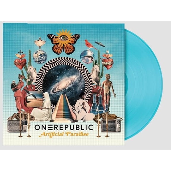 Onerepublic - Artificial Paradise - Limited 'Sea Breeze' Blue Colored Vinyl with Alternate Cover Artwork - Music & Performance