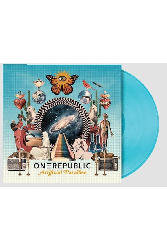 Onerepublic - Artificial Paradise - Limited 'Sea Breeze' Blue Colored Vinyl with Alternate Cover Artwork - Music & Performance