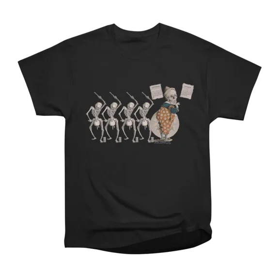 Onesentence Horror Story For Teachers The School Year Doesnt End In October T-Shirt Tee Gi