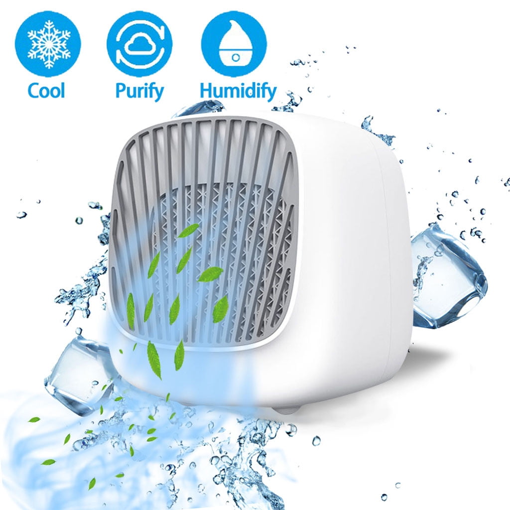 Oneshit Portable Air Conditioner Clearance Evaporative Air Cooler, Personal Cordless Mini Air