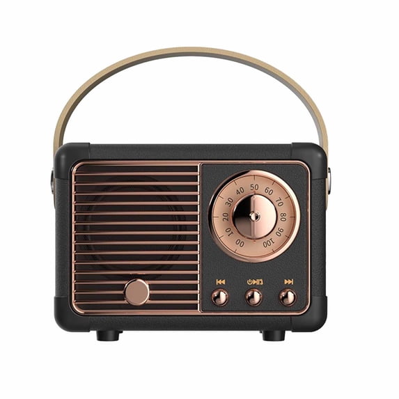 Oneshit Speaker Spring Clearance Bluetooth Speaker Mini Wireless Speaker,Outdoor Portable Bluetooth Speaker With Clear Stereo Sound Bass,Mini Retro Speaker