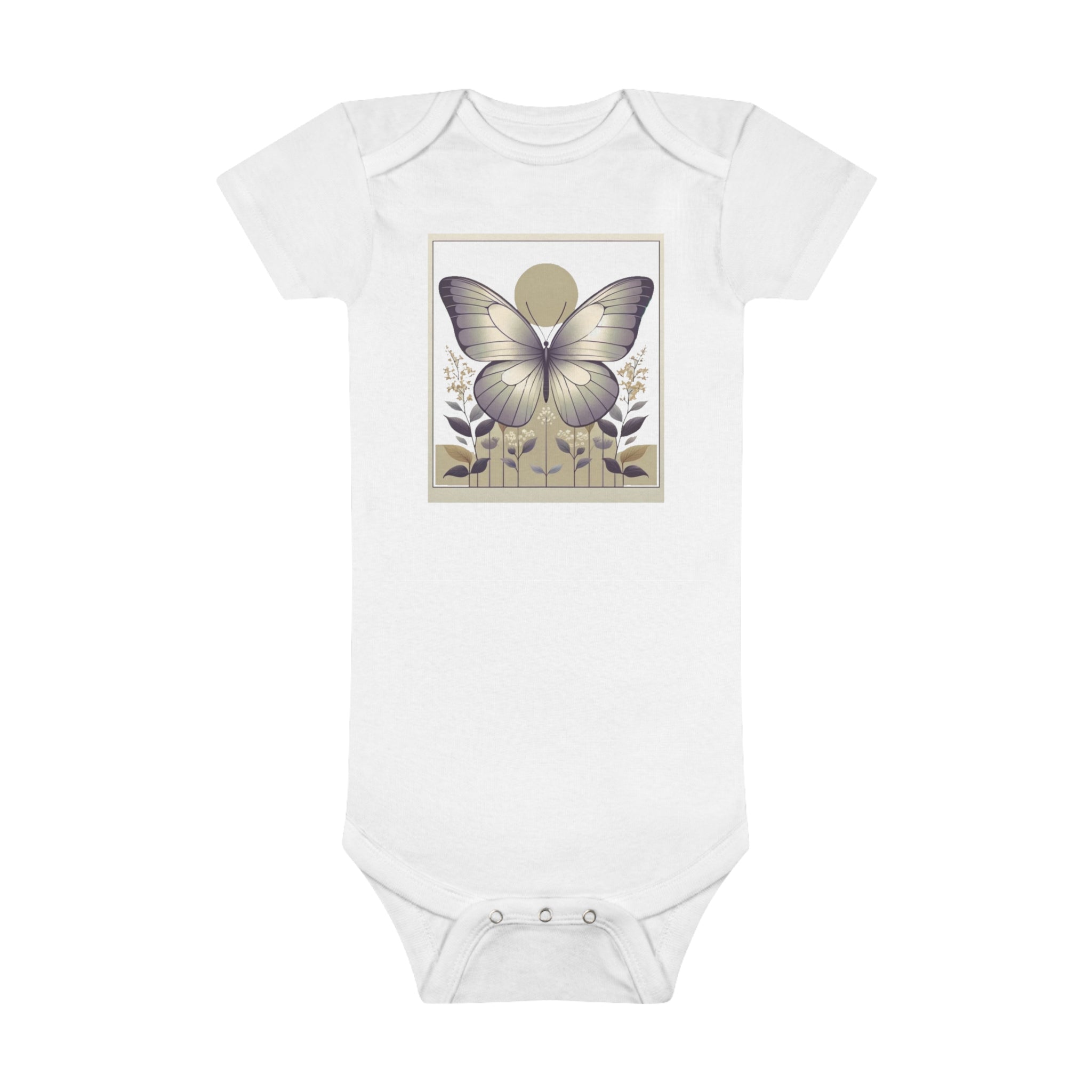 OnesieÂ® Organic Baby Bodysuit~ Butterfly