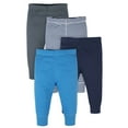 thumbnail image 1 of Onesies Brand Baby Boys Pants, 4-Pack (Newborn-12 Months), 1 of 7