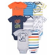 Onesies Brand Baby Boy Bodysuits, 8-Pack, Sizes Newborn - 12 Months