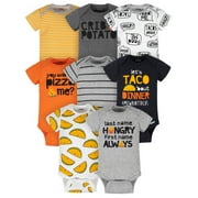 Onesies Brand Baby Boy Bodysuits, 8-Pack, Sizes Newborn - 12 Months