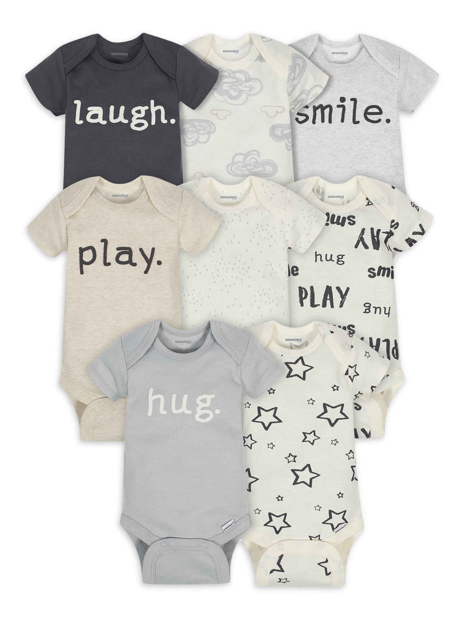  Onesies Brand Baby Boy's 8-Pack Short Sleeve Mix & Match  Bodysuits, Loud Cute Dog, 12 Months: Clothing, Shoes & Jewelry