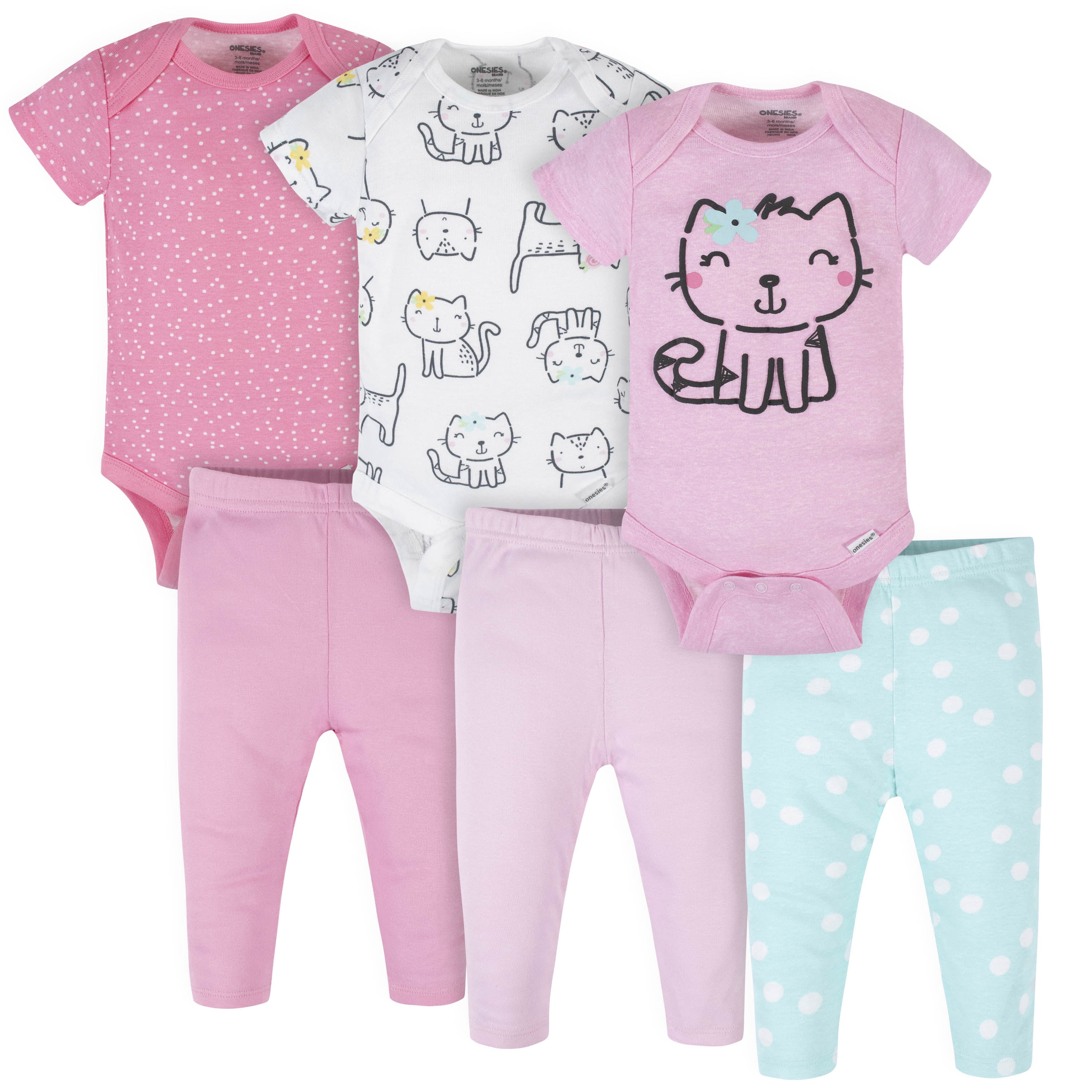 Baby Onesies - Combo of 5