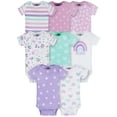 thumbnail image 1 of Onesies Brand Baby Girl Bodysuits, 8-Pack, Sizes Newborn - 12 Months, 1 of 11