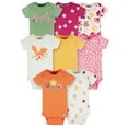 thumbnail image 1 of Onesies Brand Baby Girl Bodysuits, 8-Pack, Sizes Newborn - 12 Months, 1 of 13