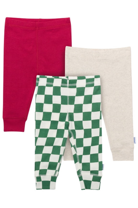 Brand Baby Neutral 3-Pack Pant Set Sizes (Newborn-24 Months)