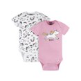 thumbnail image 1 of Onesies Brand Baby Neutral Short Sleeve Bodysuits, 2-Pack, Newborn - 6/9 Months, 1 of 7
