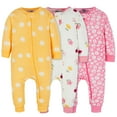 thumbnail image 1 of Onesies Brand Gender Neutral Footless Unionsuits, 3-Pack, Sizes 0/3 Months - 5T, 1 of 10