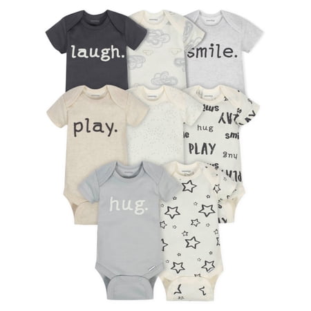 Onesies® Brand Baby Boy or Girl Gender Neutral Short Sleeve Onesies Bodysuits, 8-Pack, Sizes Newborn-12M price history and forecast - Onesies 13618059759
